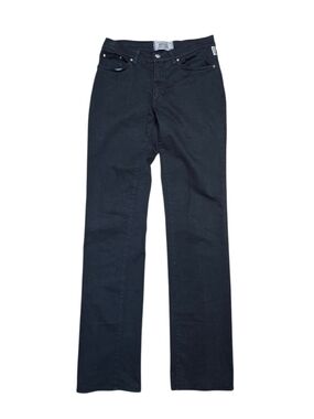 Vintage Versace Jeans Couture Black Denim High-Waisted Jeans Sz 27x32
